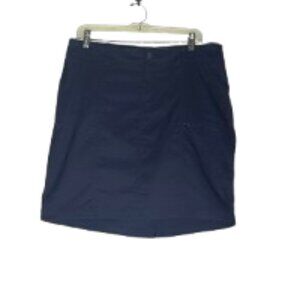 Duluth Trading Navy Skort Size 12